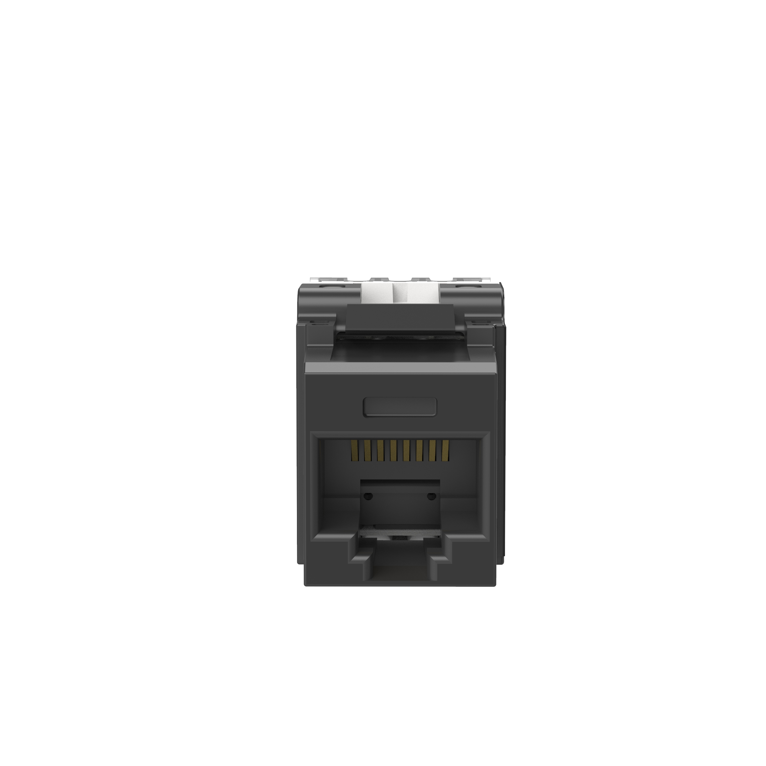 UTP RJ45 Cat 6A Keystone Punchdown Jack Module, BL
