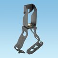 Z-PURLIN CLIP,1/4 in HOLE,PK100